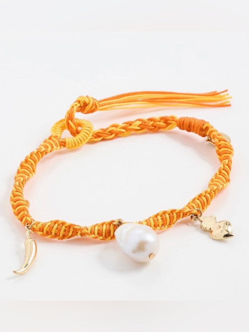 ALÉMAIS Orange Encanto Charm Bracelet